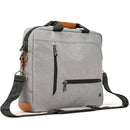 PKG International Annex Messenger Bag (10L, Light Gray/Tan)