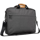 PKG International Spadina Messenger Bag (Dark Gray / Tan, 10L)