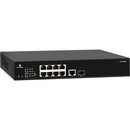 EtherWAN Web-Managed Ethernet Switch with 8 PoE+ 802.3at + 2 Gigabit Ports