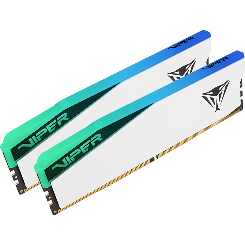 Patriot 32GB Viper Elite 5 DDR5 Memory DIMM Kit (2 x 16GB,&nbsp;White)