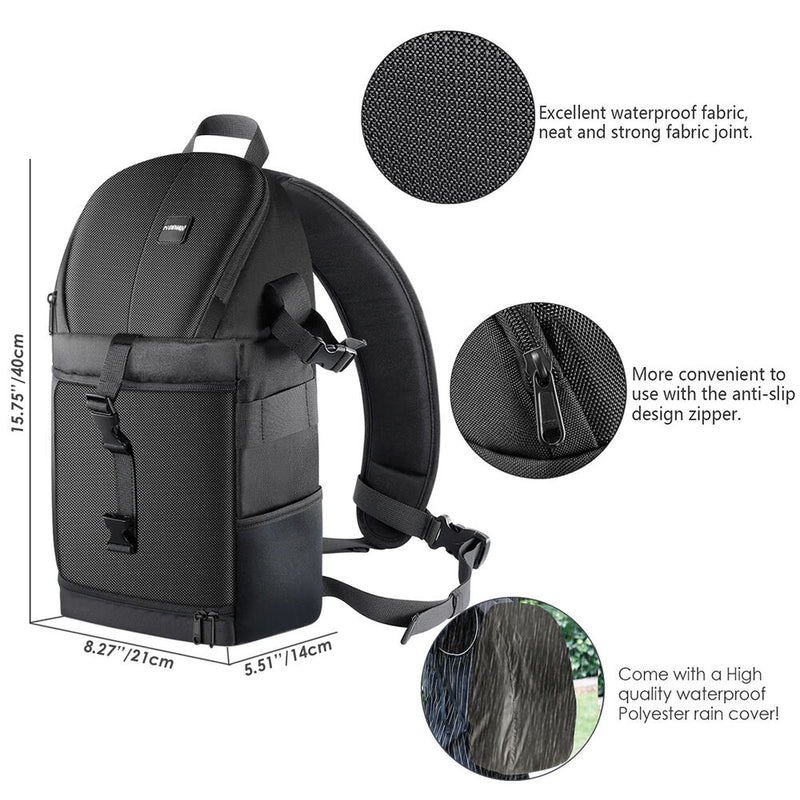 Neewer Camera Sling Backpack (Black)