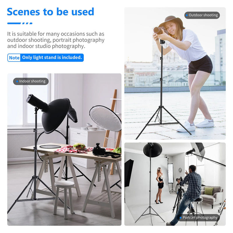 Neewer Photography Light Stand (6.23', 2-Pack)