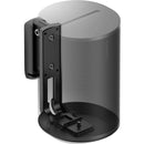 FLEXSON Wall Mount with Corner Piece for Sonos Era 100 Speaker (Black, Single)