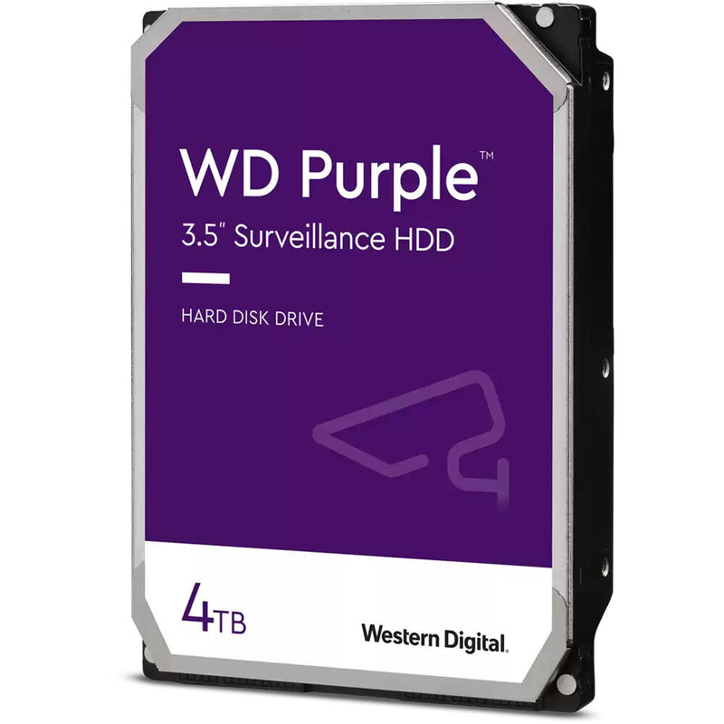 WD 4TB Purple 5400 rpm SATA III 3.5" Internal Surveillance Hard Drive (Retail)