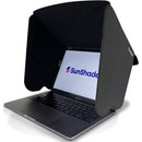 SunShader 3 Laptop Sun Shade & Privacy Screen (Medium, Charcoal Gray)