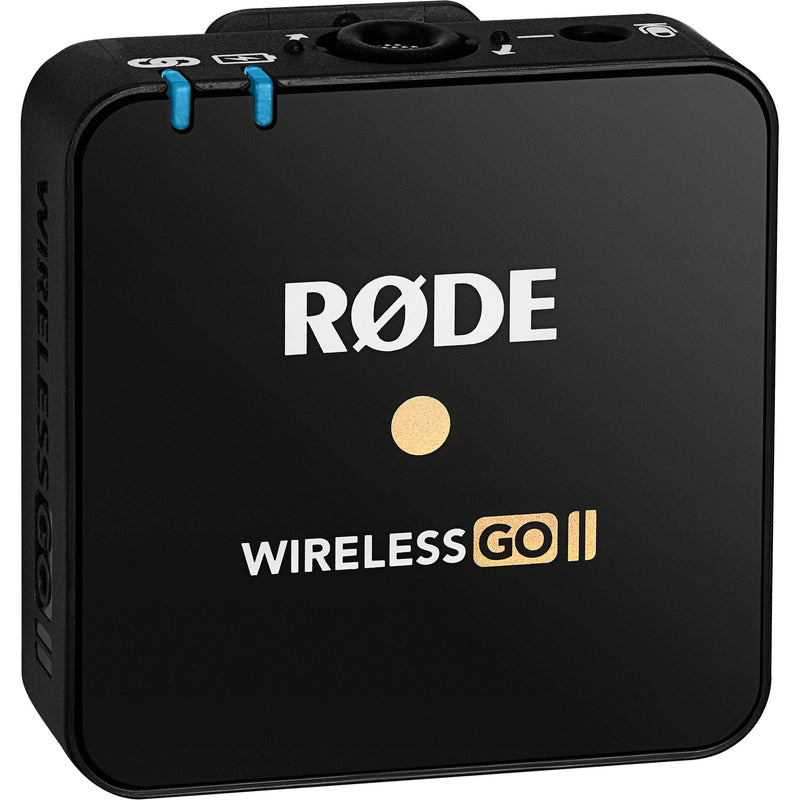 RODE Wireless GO II TX Transmitter/Recorder for Wireless GO II System (2.4 GHz, Black)