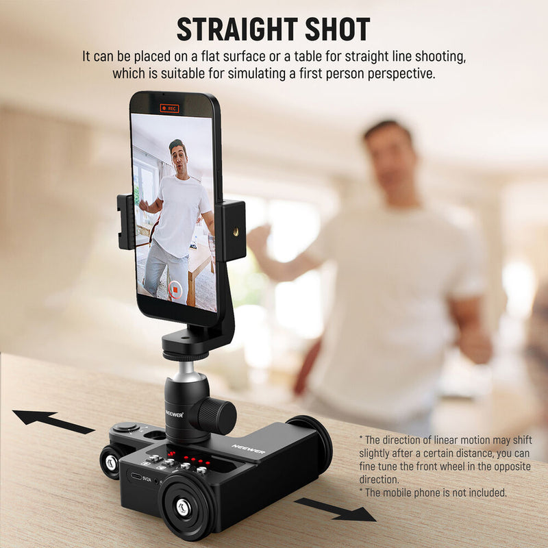 Neewer Motorized Camera Dolly with App Control