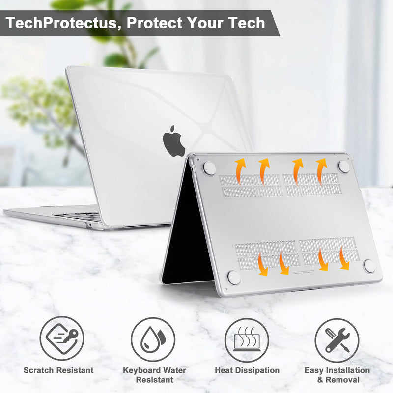 TechProtectus ColorLife 15" MacBook Air Case (Crystal Clear)