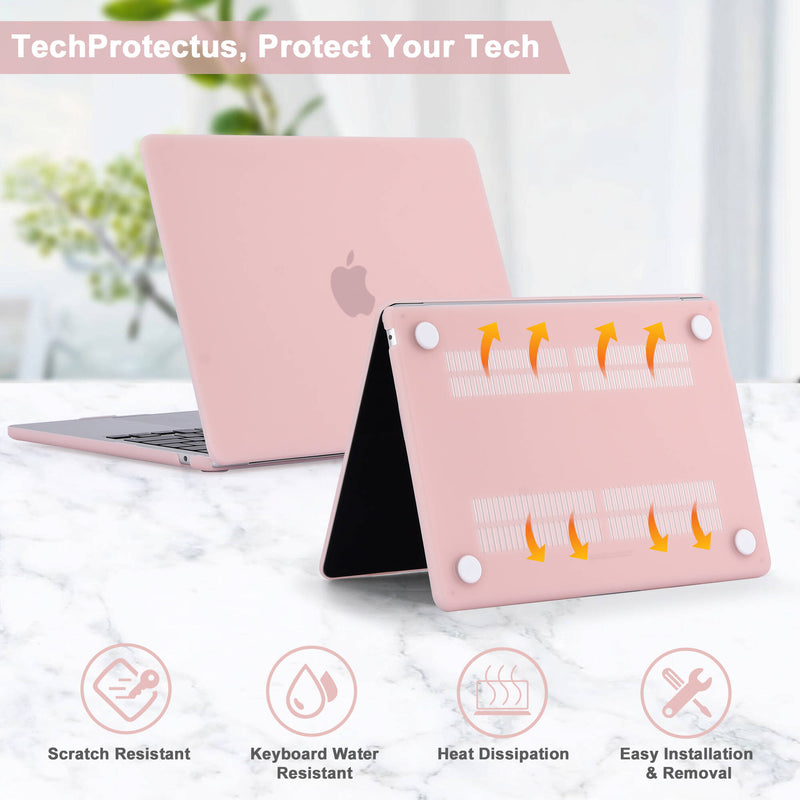 TechProtectus ColorLife 15" MacBook Air Case (Rose Quartz)