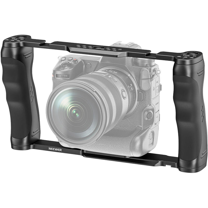 Neewer CA016 Universal Camera Cage with Dual Grip