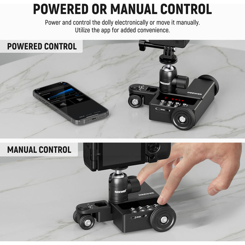 Neewer Motorized Camera Dolly with App Control