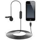 Comica Audio CVM-V01SP(MI) Omnidirectional Lavalier Microphone with Lightning Connector for iOS Devices (14.8')