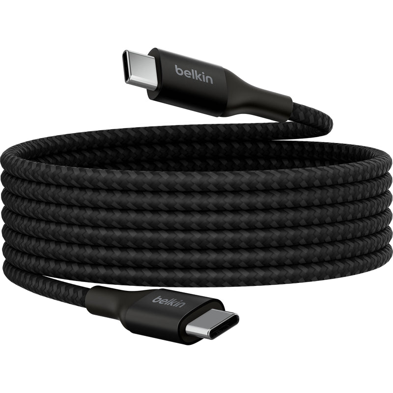 Belkin 6.6' BoostCharge 240W USB-C Cable (Black)