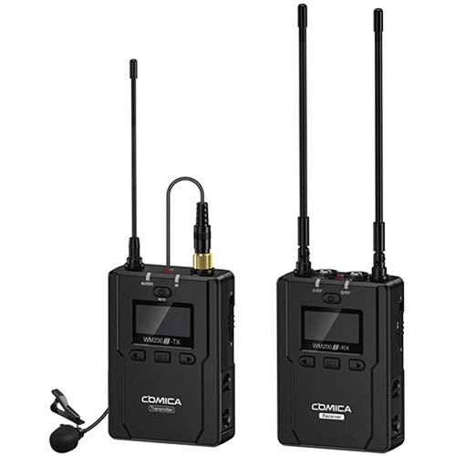 Comica Audio CVM-WM200IIC UHF Wireless Lavalier Microphone System (534 to 589 MHz)