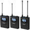 Comica Audio WM-300IIA UHF 2-Person Wireless Lavalier Microphone System (534 to 589 MHz)