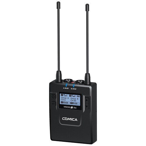 Comica Audio WM-300IIA UHF 2-Person Wireless Lavalier Microphone System (534 to 589 MHz)