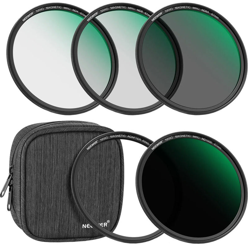 Neewer Magnetic ND Lens Filter Kit (62mm, 4-Pack)