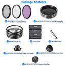 Neewer 10-Filter Kit with Accessories (55mm)