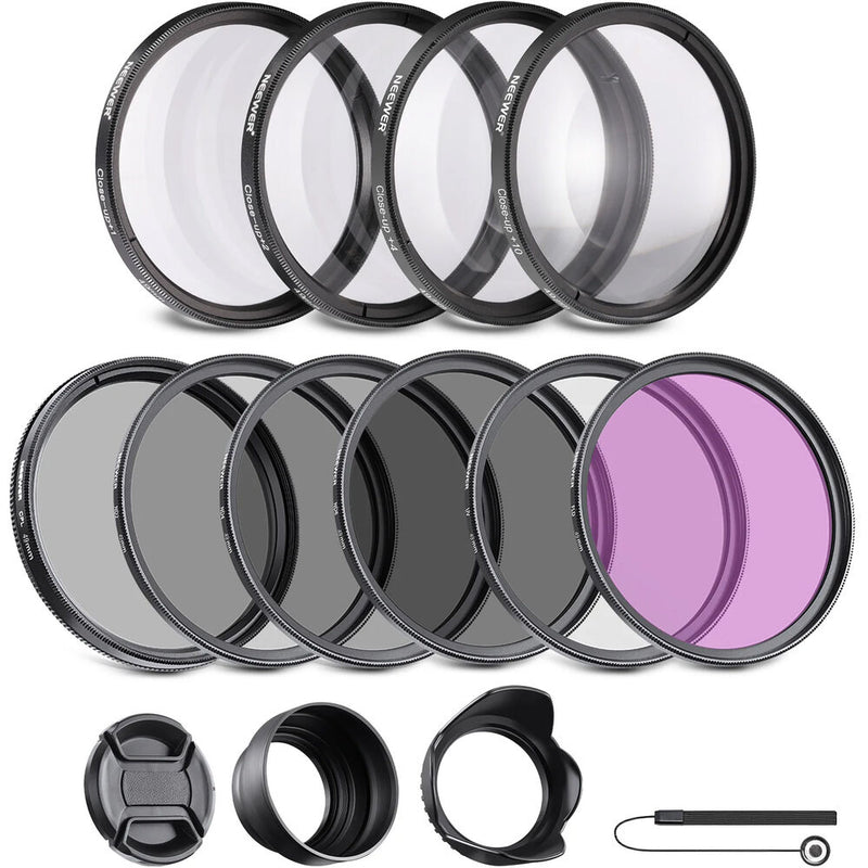 Neewer 10-Filter Kit with Accessories (55mm)