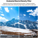 Neewer Graduated ND8 Square Filter (100 x 150mm, 3-Stop)