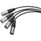 Saramonic SR-C2020 Dual 3.5mm TRS Male to Quad XLR Male Output Cable for Wireless Receivers (23.6")