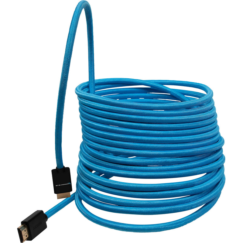 Kondor Blue Braided HDMI Cable (25', Blue)