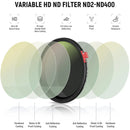 Neewer Variable ND Filter (49mm, 1 to 9-Stop)