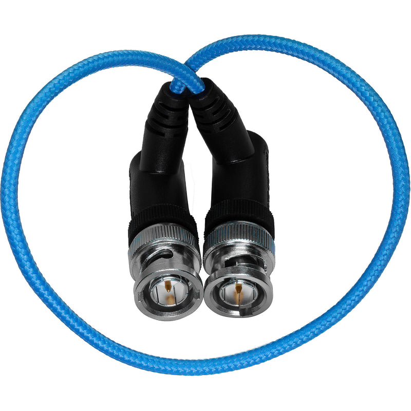 Kondor Blue Ultra-Thin 3G-SDI Right-Angle BNC Cable (12")