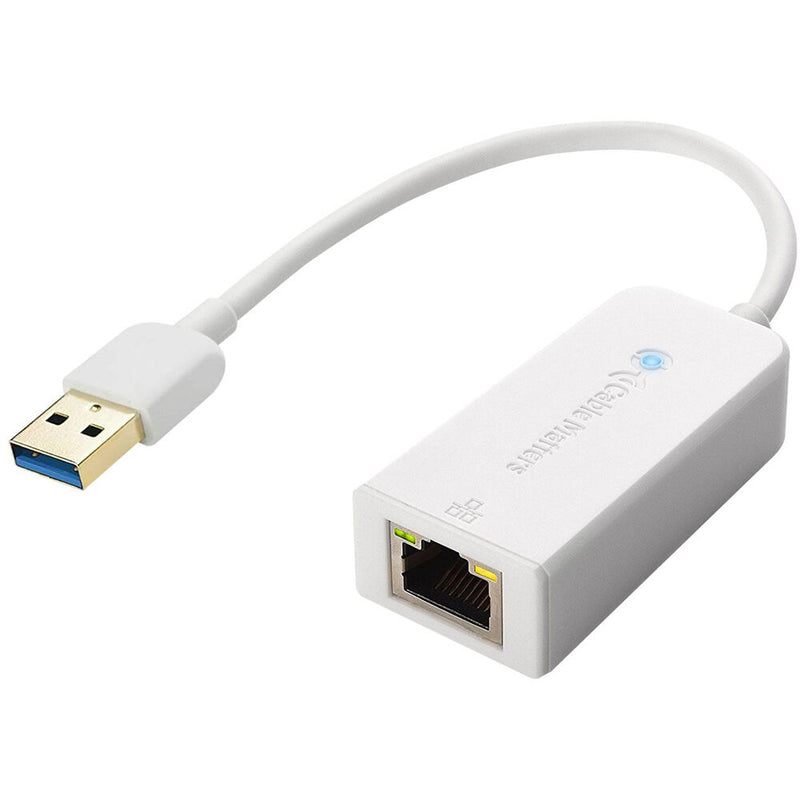 Crestron USB-to-Ethernet Adapter (White)