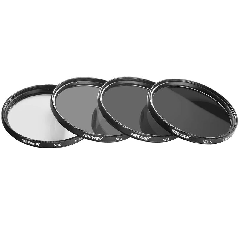 Neewer ND Filter Kit (77mm, 1, 2, 3, 4-Stop)