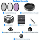 Neewer 10-Filter Kit with Accessories (82mm)