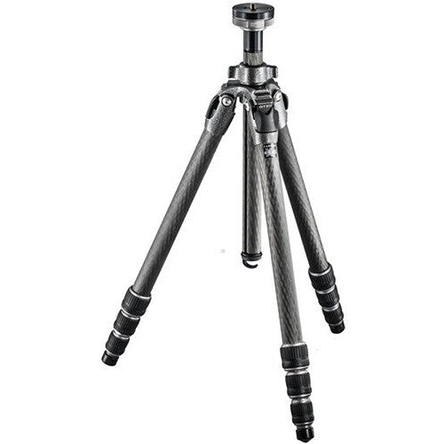 Gitzo GK2542-82QD Mountaineer Series 2 Carbon Fiber Tripod with Center Ball Head & GHF3W 3-Way Fluid Head (Special 50th Anniversary Kit)