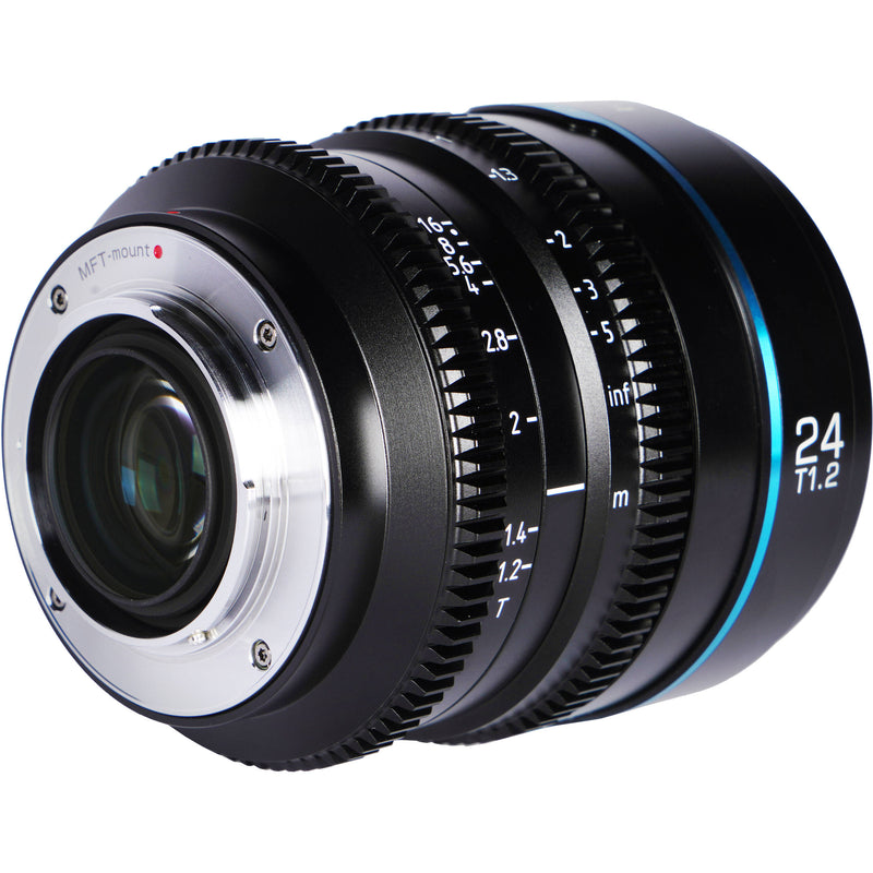 Sirui Night Walker 24mm T1.2 S35 Cine Lens (E-Mount, Black)