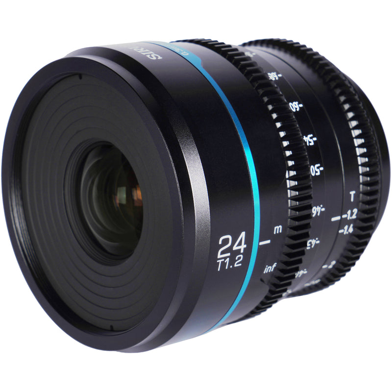 Sirui Night Walker 24mm T1.2 S35 Cine Lens (E-Mount, Gunmetal Gray)