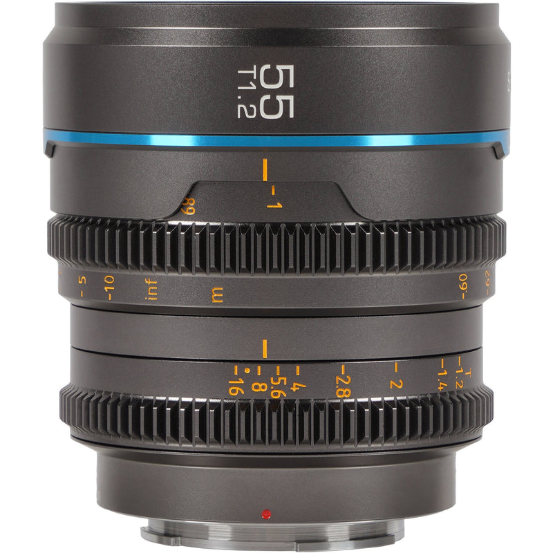 Sirui Night Walker 55mm T1.2 S35 Cine Lens (X-Mount, Gunmetal Gray)