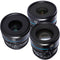 Sirui Night Walker T1.2 S35 Cine 3-Lens Set (Micro Four Thirds-Mount, Black)