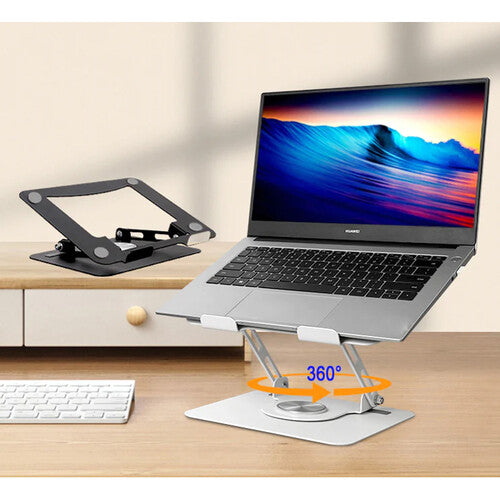 Uncaged Ergonomics Swivel Laptop Stand 2.0 (Ocean Blue)