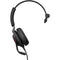 Jabra Evolve2 40 SE Mono Wired On-Ear Headset (Microsoft Teams, USB-A, Black)