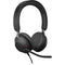 Jabra Evolve2 40 SE Stereo Wired On-Ear Headset (Microsoft Teams, USB-A, Black)