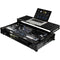 Odyssey Black Label Glide Style Flight Case with Wheels for RANE FOUR DJ Controller (Black on Black)