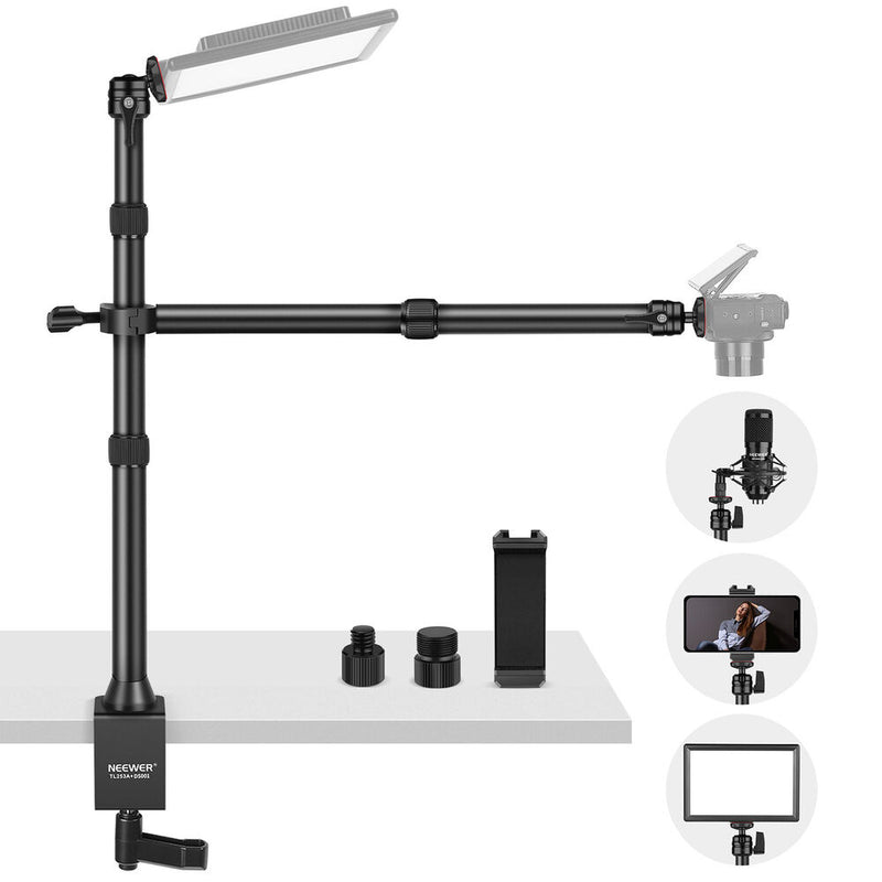 Neewer TL253A Tabletop Stand with Telescopic Arm