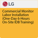 LG Commercial Monitor Labor Installation: 1-Day On-Site IDB Training