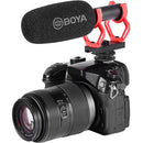 BOYA BY-BM2040 Camera-Mount Shotgun Microphone