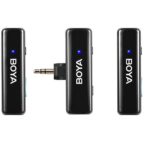 BOYA BOYALINK 2-Person All-in-One Wireless Microphone System with Interchangeable Connectors (2.4 GHz)