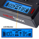 Hedbox RP-DC50 Digital LCD Dual Battery Charger Kit with RP-DBP975 Battery Plates