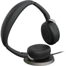 Jabra Evolve2 65 Flex Link UC Stereo Wireless Headset with Wireless Charger