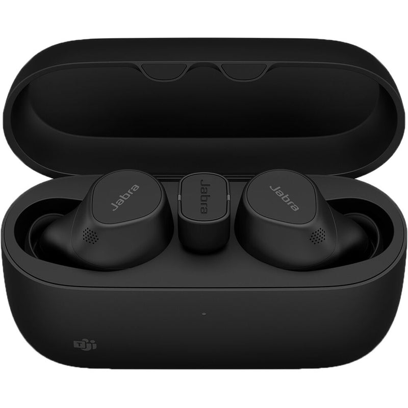 Jabra Evolve2 Buds USB-C MS Earbuds with USB-C Bluetooth Dongle for Microsoft Teams and Wireless Charging Pad