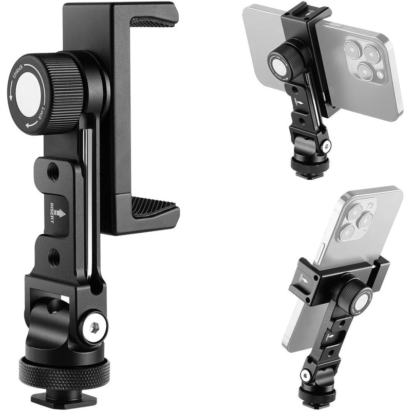 Neewer Metal Cell Phone Tripod Mount Adapter