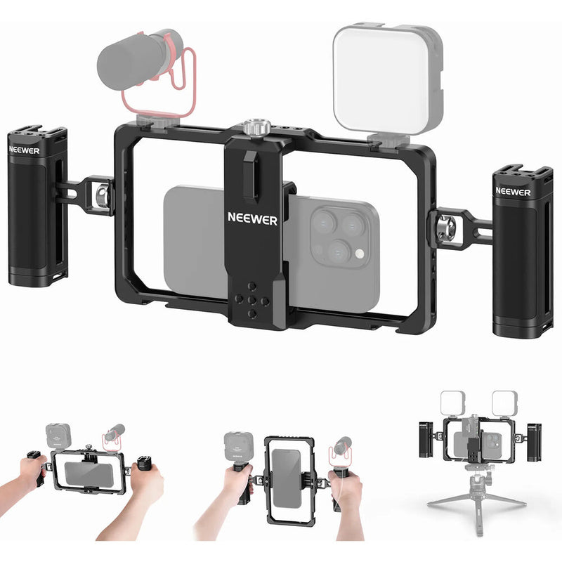 Neewer PA009 Upgraded Phone Rig Vlogging Kit