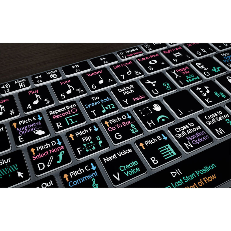 KB Covers Dorico Backlit Pro Aluminum Keyboard (Windows)